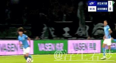 布彭扎头球轻蹭 童磊右路助攻破门