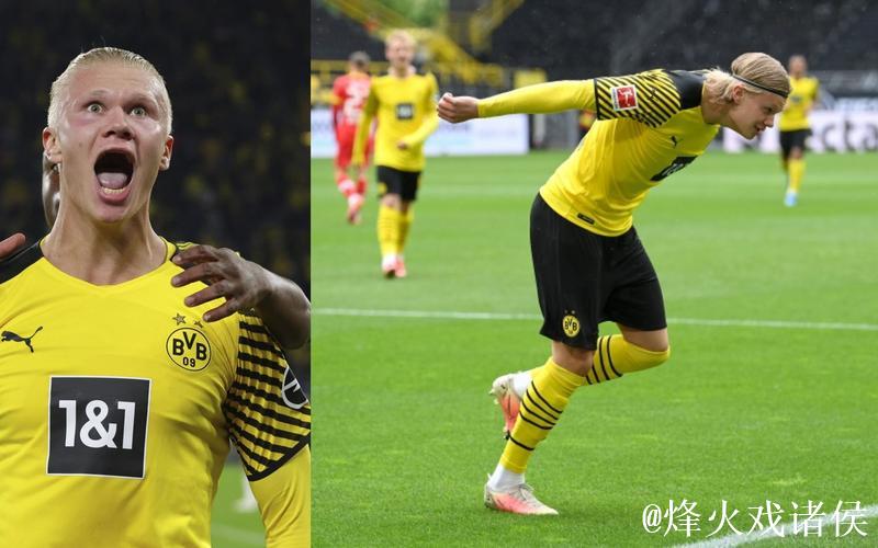 德甲-哈兰德双响+造点创纪录 多特5-0大胜 德甲-哈兰德双响+造点创纪录 多特5-0大胜